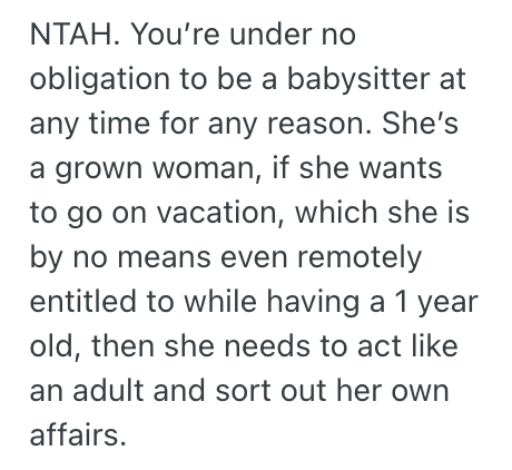 Screenshot 2025 06 28 at 2.57.14 PM Her Sister Asked If She Could Look After Her Baby While She Goes On A Quick Trip, But This Woman Refused Because She Has Five Kids To Take Care Of Already